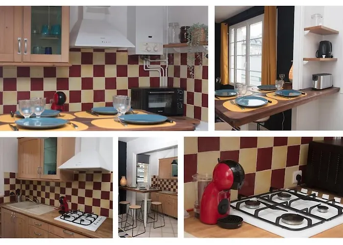 F2 Au Calme 350m Gare/10min Centre Apartamento